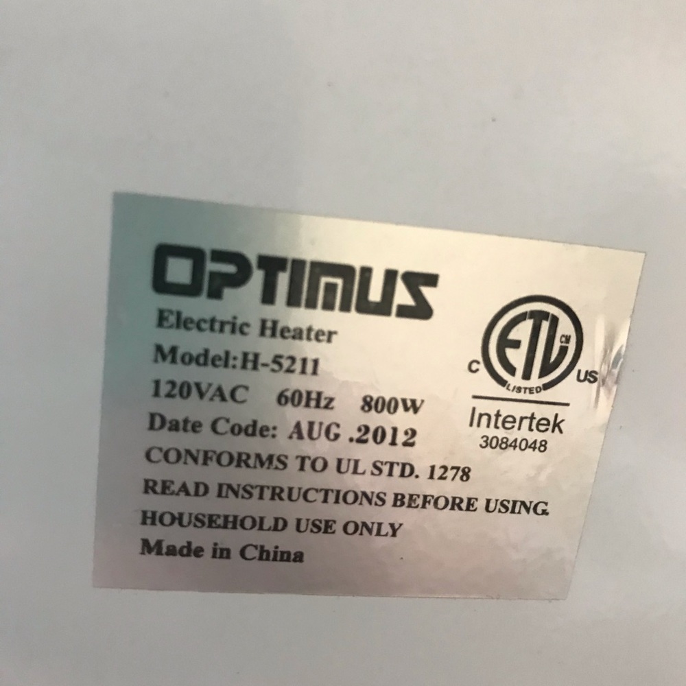 Optimus heater - Picture 3 of 7